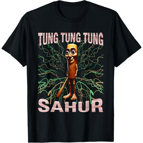 DOPASHIRT Tung Tung Tung Sahur T-Shirt Unisex S-5XL Hot Trending Shirt, Vintage Birthday Gift