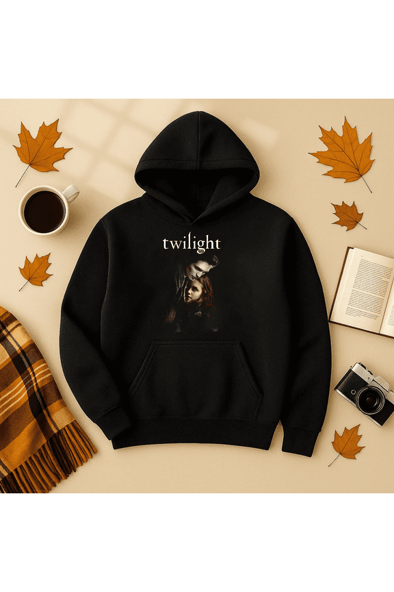 Twilight Edward And Bella Poster Mens Hoodie Outdoor Hoodie, Trendy Hoodie, Birthday Gift