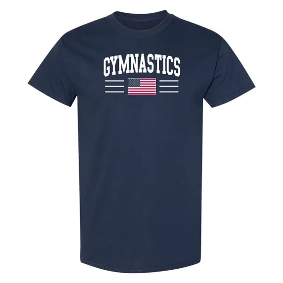 DOPASHIRT USA Gymnastics Arch T-Shirt Unisex S-5XL Hot Trending Shirt, Vintage Birthday Gift