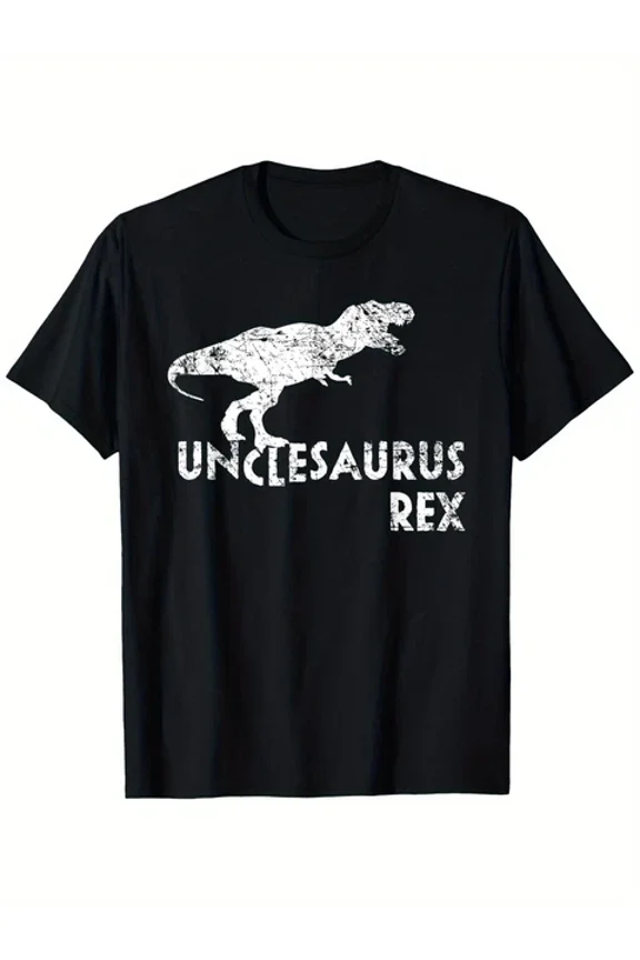 DOPASHIRT Uncle Saurus Rex Dinosaur T-Shirt -, Funny Tee For Men Unisex S-5XL Hot Trending Shirt, Vintage Birthday Gift