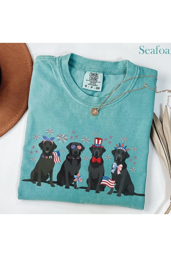 Usa Black Lab Shirt Black Labrador Retriever Fourth Of July Tshirt Dog 4Th Of July T Shirt Lab Mom Tee Lab Retriever Mama Gift Patriotic Dog Unisex S-5XL Hot Trending Shirt