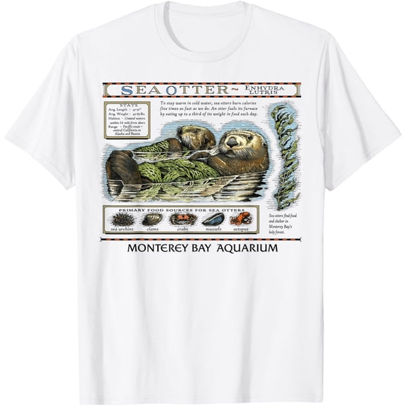 DOPASHIRT Vintage Sea Otters T-Shirt Unisex S-5XL Hot Trending Shirt, Vintage Birthday Gift