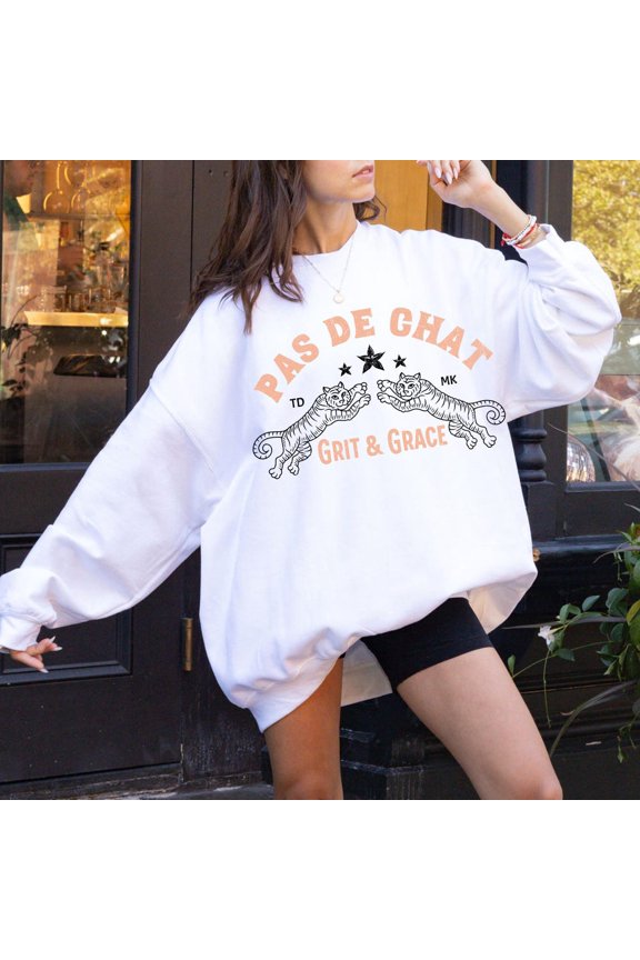 Vintage Wash Pas De Chat Ballet Dancer Shirt, Funny Ballerina Shirt, Trendy Balletcore Apparel, In My Ballet Era Gift, On Pointe Shirt Unisex S-5XL Hot Trending Shirt, Vintage Birthday Gift