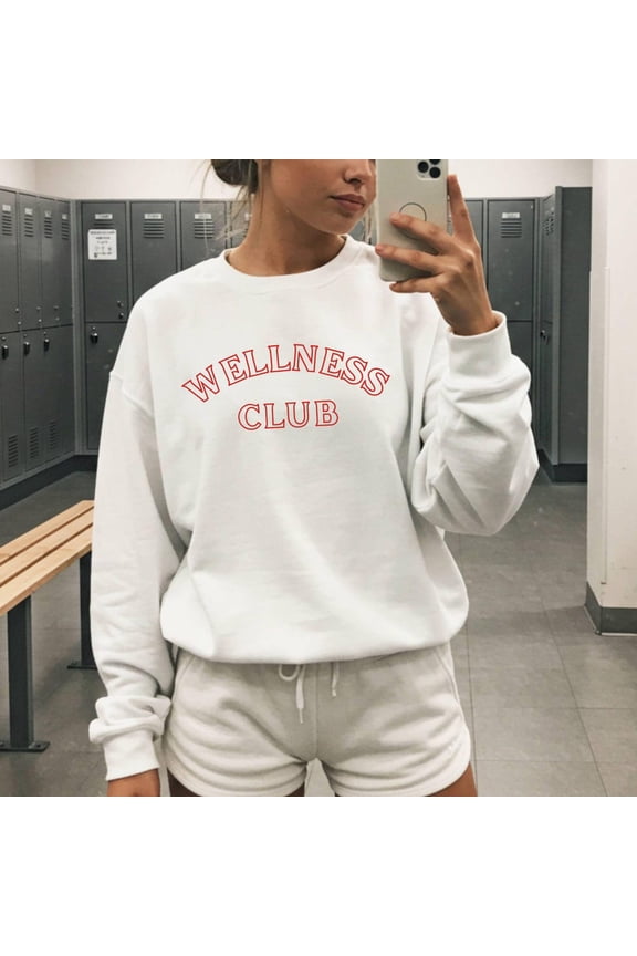 Wellness Club Shirt, Trendy Fitness Chic Shirt, Gym Girl Apparel, Weekend Vibes Outfit, Athletic Wear, Athleisure Clothing Unisex S-5XL Hot Trending Shirt