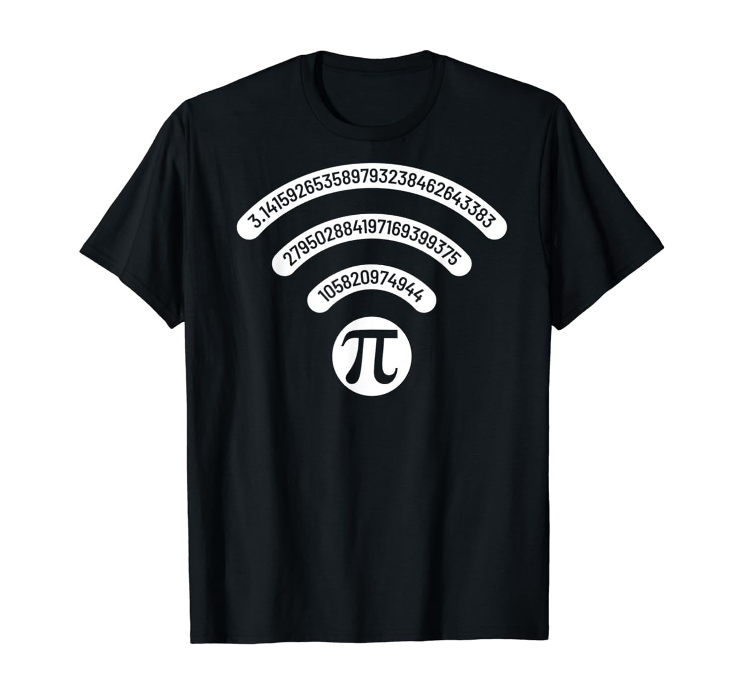 DOPASHIRT Wi-Pi Hotspot Funny Pi Day Wi-Fi Math Nerd Science 3.14 T ...