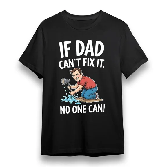 DOPASHIRT With Dad'S Toolbox Solutions Graphic Cotton Tee Shirt Unisex S-5XL Hot Trending Shirt, Vintage Birthday Gift