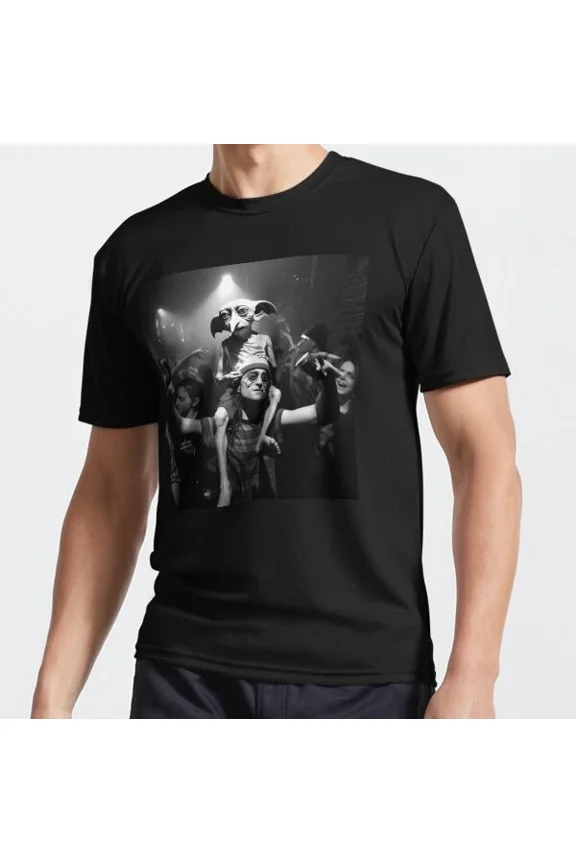 DOPASHIRT Wizard And Creature Called Dobby At A Rave Funny T-Shirt Unisex S-5XL Hot Trending Shirt, Vintage Birthday Gift