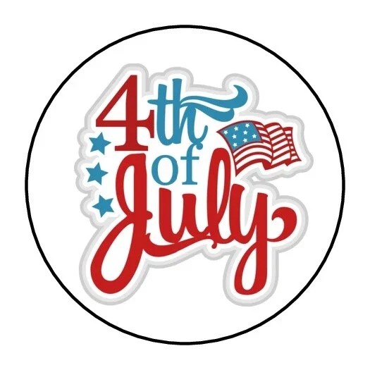 4th of july party car decal