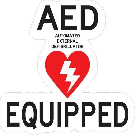 DOPASTICKER Aed Equipped Sticker Phone Sticker, Latop Sticker, Lover ...