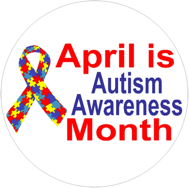 DOPASTICKER April Is Autism Awareness Month, Stickers Phone Decal Water ...