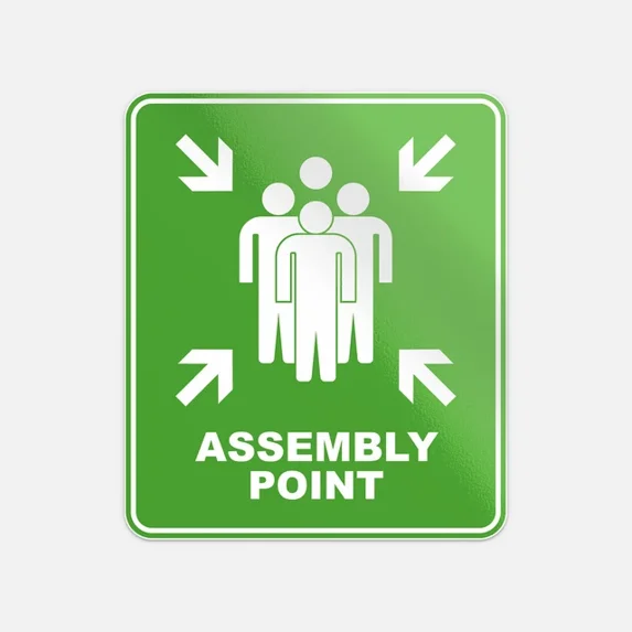 DOPASTICKER Assembly Point Sticker Decal Phone Decal Water Bottle ...