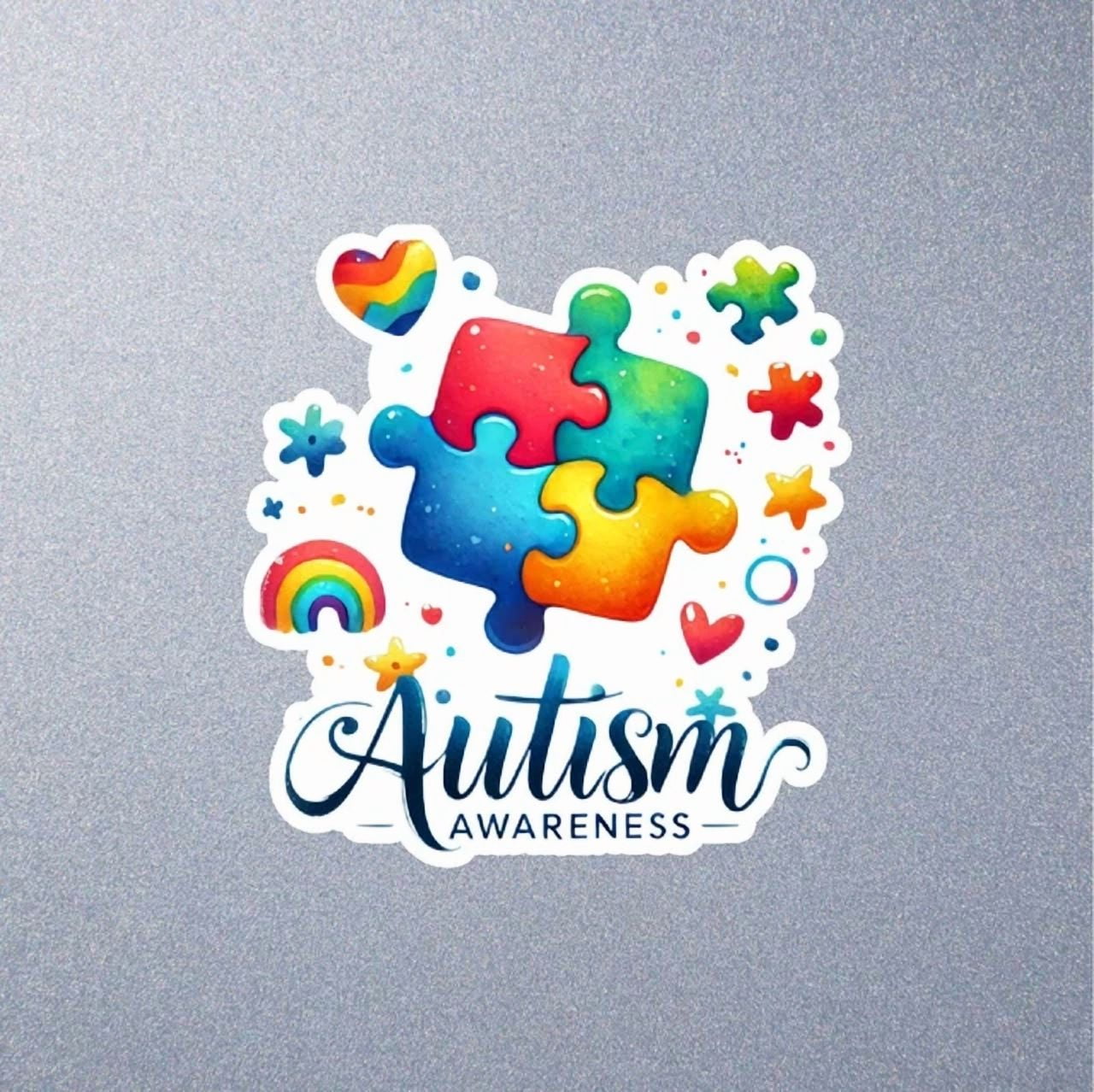 DOPASTICKER Autism Awareness Car Sticker Decal, Water Bottle, Laptop ...