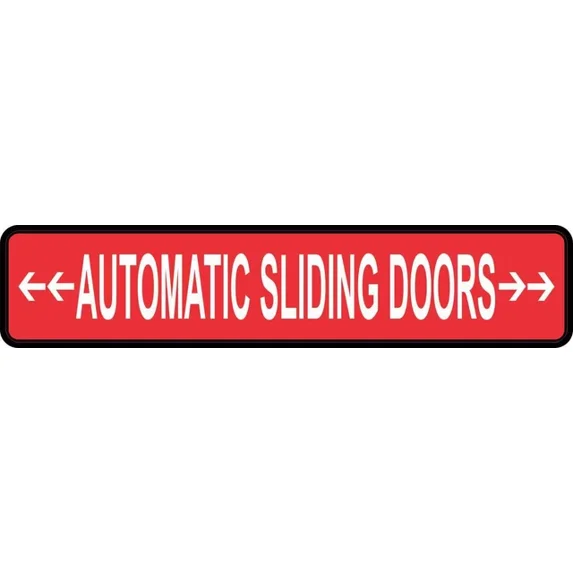DOPASTICKER Automatic Sliding Doors Sticker Phone Sticker, Latop ...