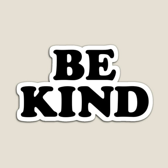 DOPASTICKER Be Kind. Sticker Decorative Laptop, Phone Stickers ...