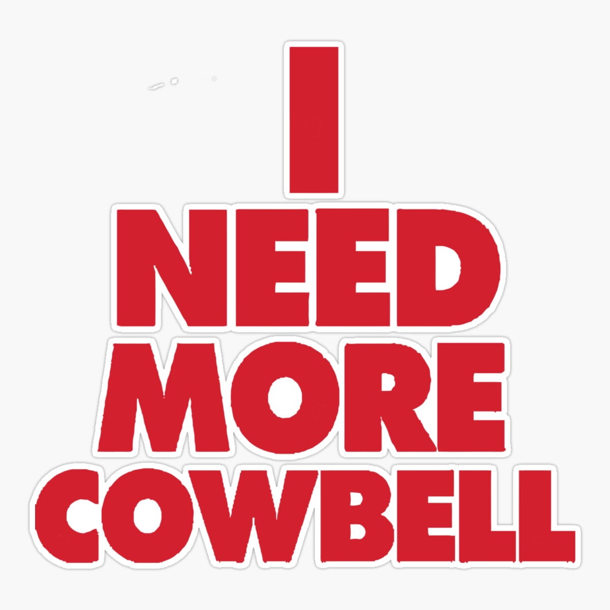 DOPASTICKER Beach I Need More Boys Cowbell Sticker, Phone Sticker Car ...