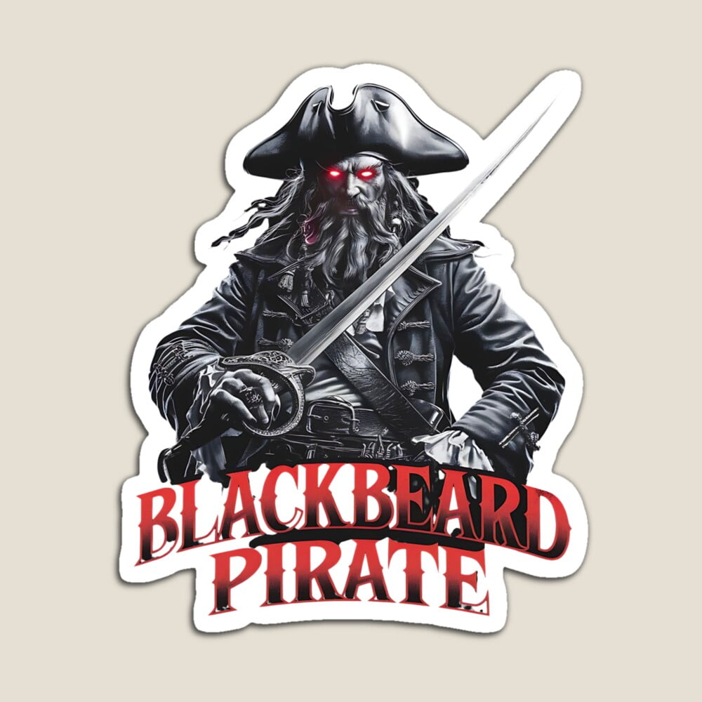 DOPASTICKER Blackbeard Pir - Pirs Hometown - Coastal Pirs - Pirs Bay ...
