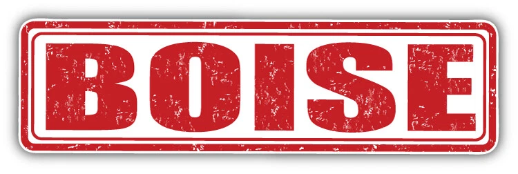 DOPASTICKER Boise City Usa Car Bumper Sticker Decal Gift You ...