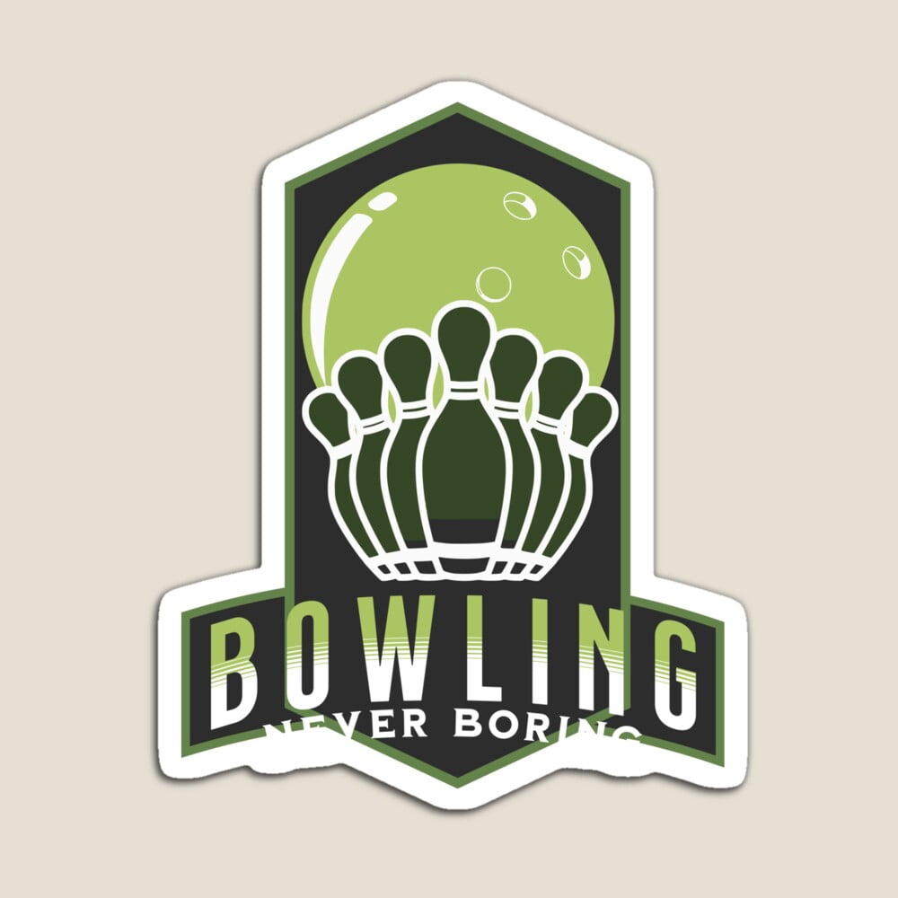 DOPASTICKER Bowling Is Never Boring - Let The Good Times Roll - Spare ...
