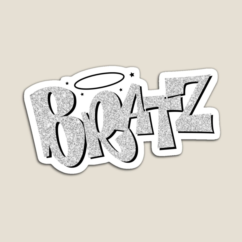 DOPASTICKER Bratz Glitter Sticker Decorative Laptop, Phone Stickers ...