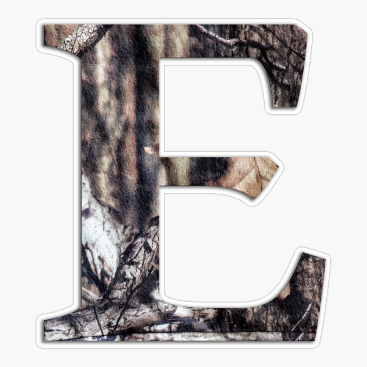 DOPASTICKER Camo E Sticker, Phone Sticker Car Stickers, Birthday Gift ...