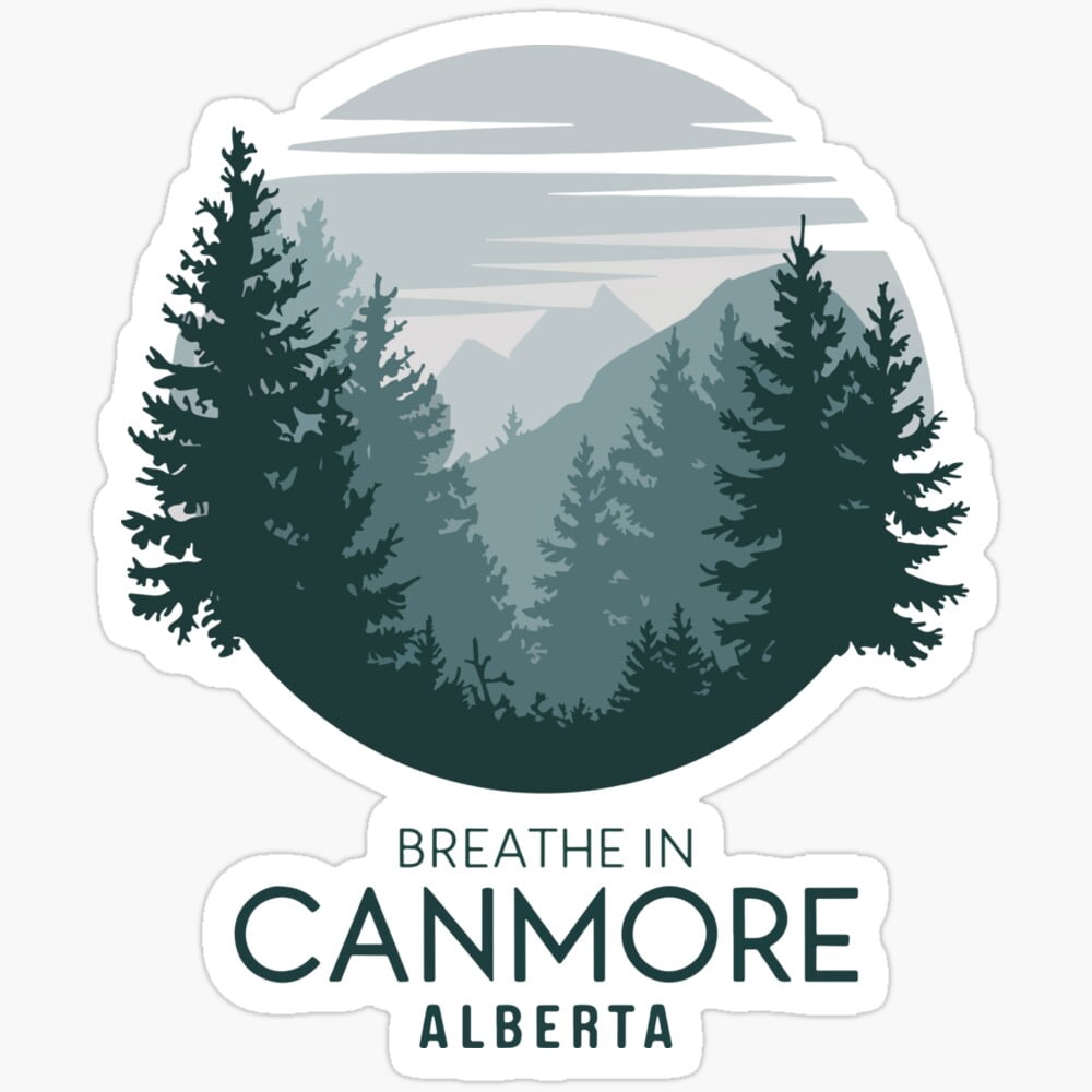 DOPASTICKER Canmore Alberta Sticker, Decorate Laptops, Water Bottles ...