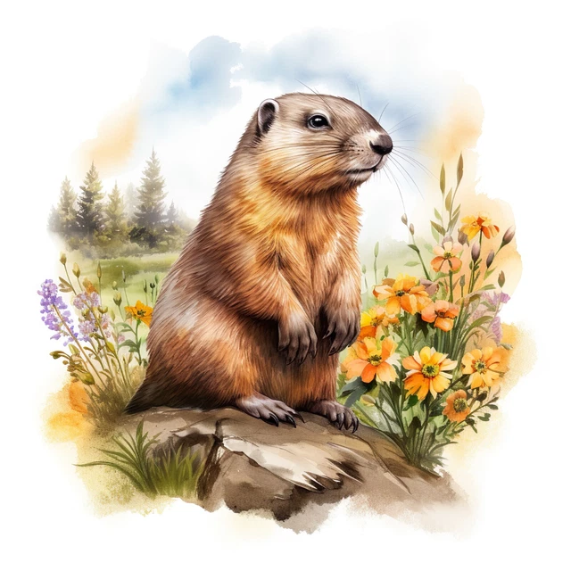 DOPASTICKER Car Sticker Groundhog Sticker Phone Sticker, Latop Sticker ...