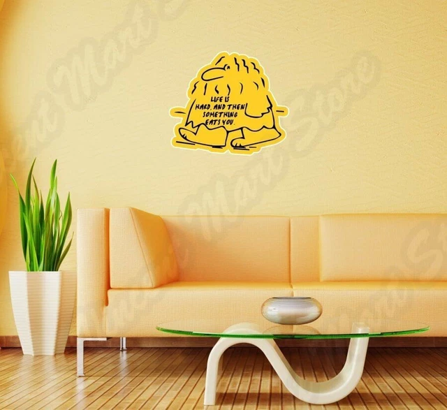 DOPASTICKER Caveman Life Is Hard Stone Ice Age Wall Sticker Room ...