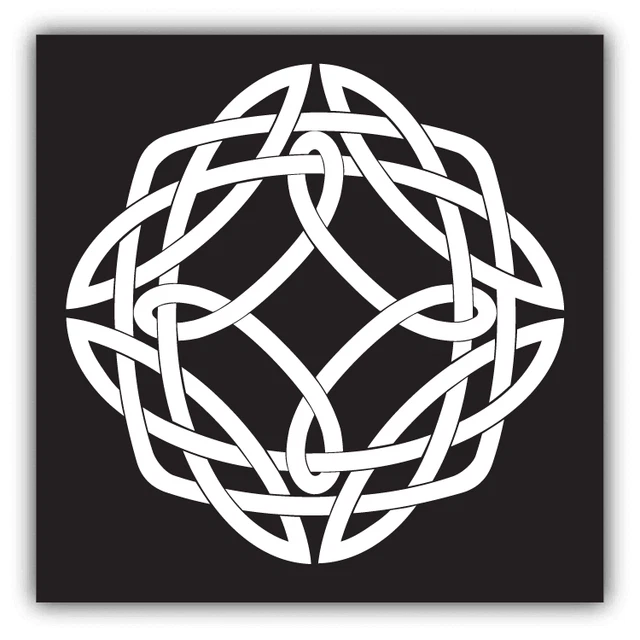 DOPASTICKER Celtic Knot Motif Sticker Decal Phone Decal Water Bottle ...