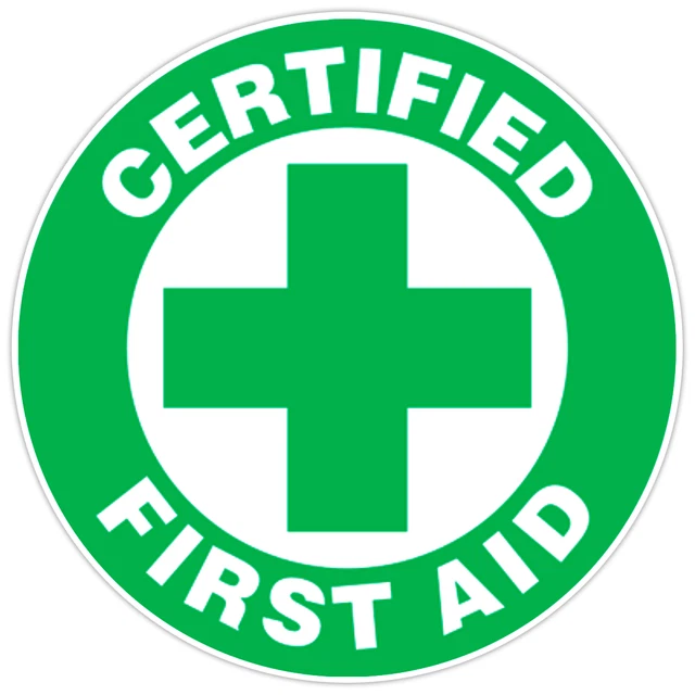 DOPASTICKER Certified First Aid Sticker Military Soldier Decal Phone ...