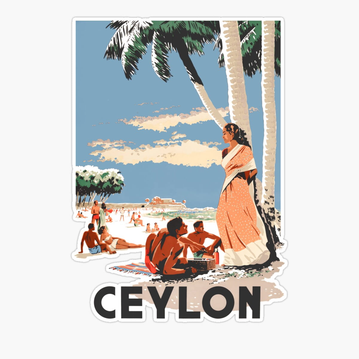 DOPASTICKER Ceylon (Sri Lanka) Sticker, Phone Sticker Car Stickers ...