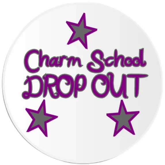 DOPASTICKER Charm School Drop Out Sticker Phone Decal Water Bottle ...