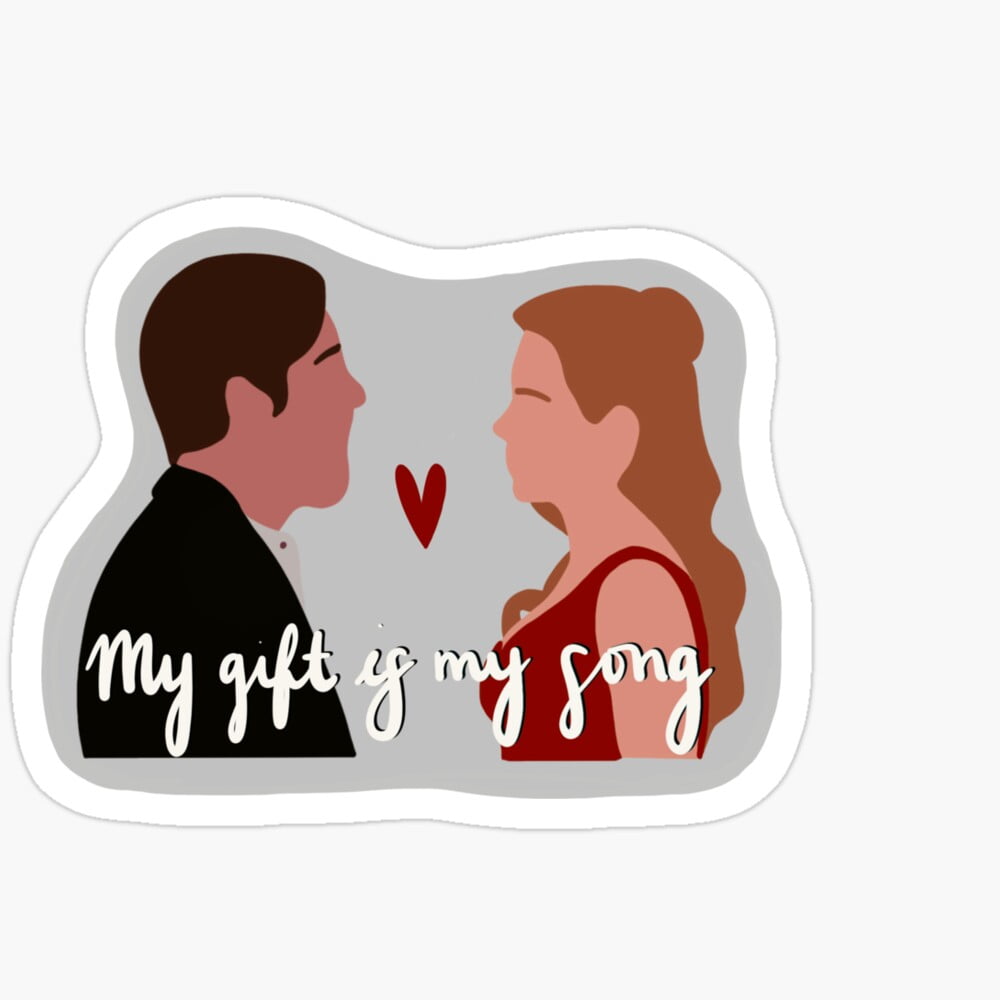 DOPASTICKER Christian And Satine - Perfect Birthday Gift Everyone Phone ...