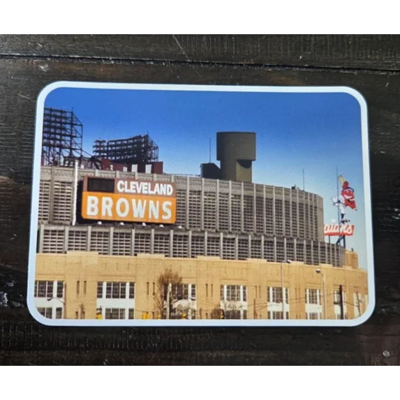 DOPASTICKER Cleveland Municipal Stadium Sticker - Tribute To History ...