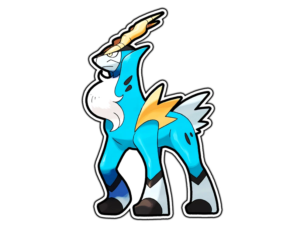 DOPASTICKER Cobalion Sticker Decal Phone Decal Water Bottle Stickers ...