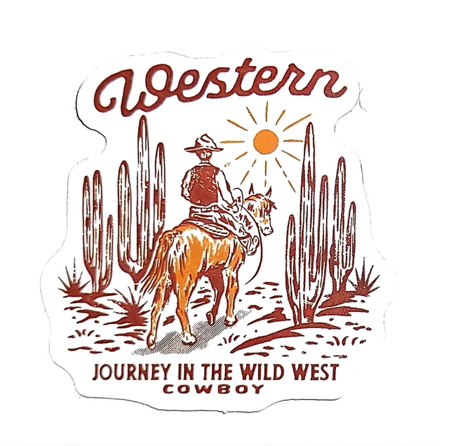 DOPASTICKER Country Music Rodeo Cowboy Boots Anime Manga Sticker Phone ...