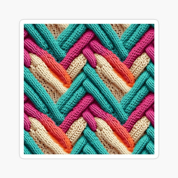 DOPASTICKER Crochet & Knitting Pattern Sticker, Phone Sticker, Lover ...