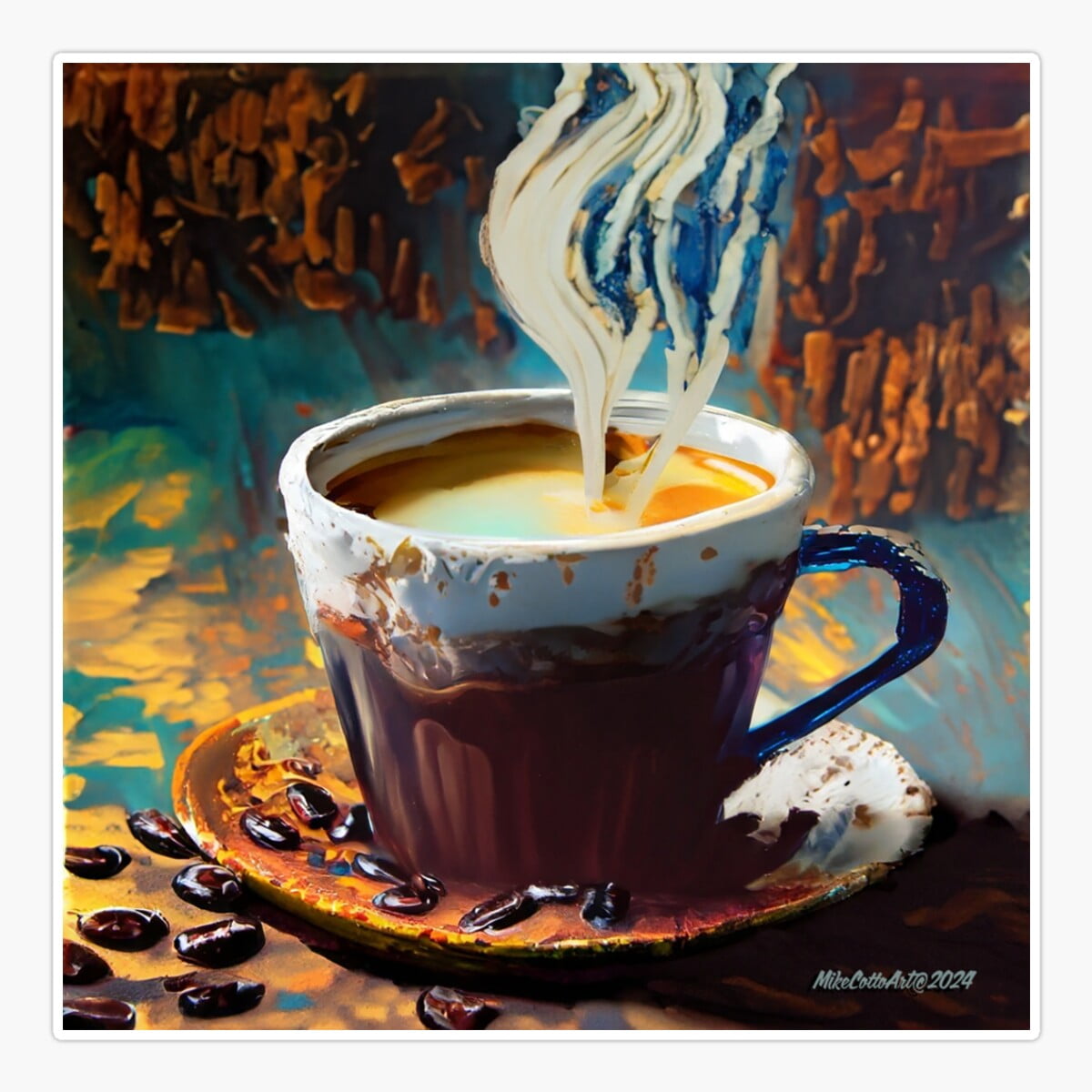 DOPASTICKER Cup O Mystic 2 Sticker, Phone Sticker Water Bottle Sticker ...