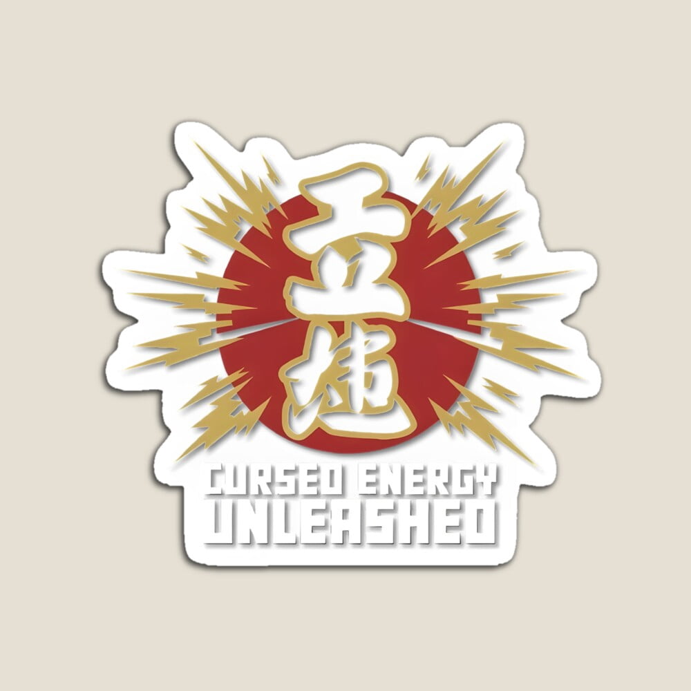 DOPASTICKER Cursed Energy Unleashed 2 Decorative Laptop, Phone Stickers ...