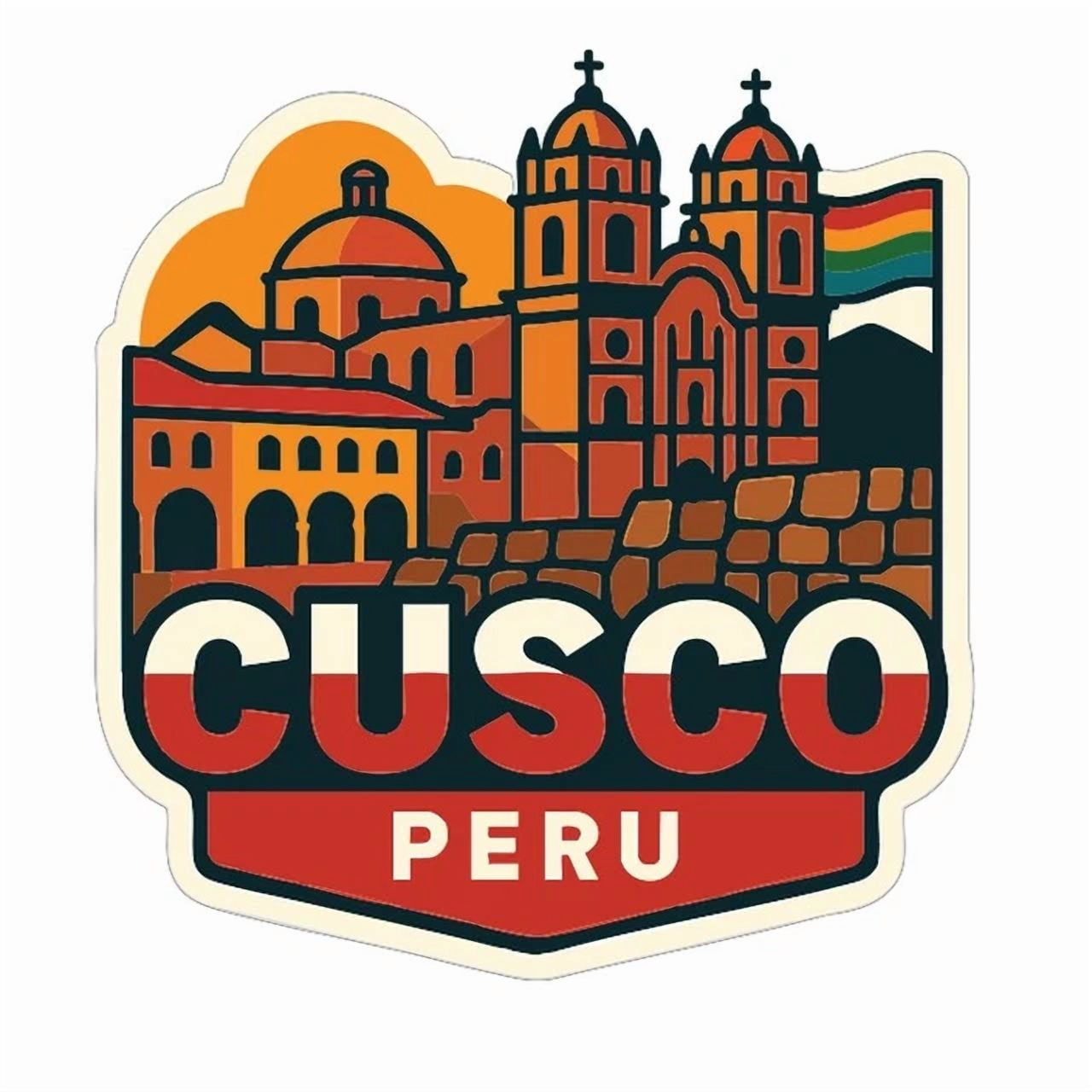 DOPASTICKER Cusco Peru Sticker Decal City Skyline Landmark Design Phone ...