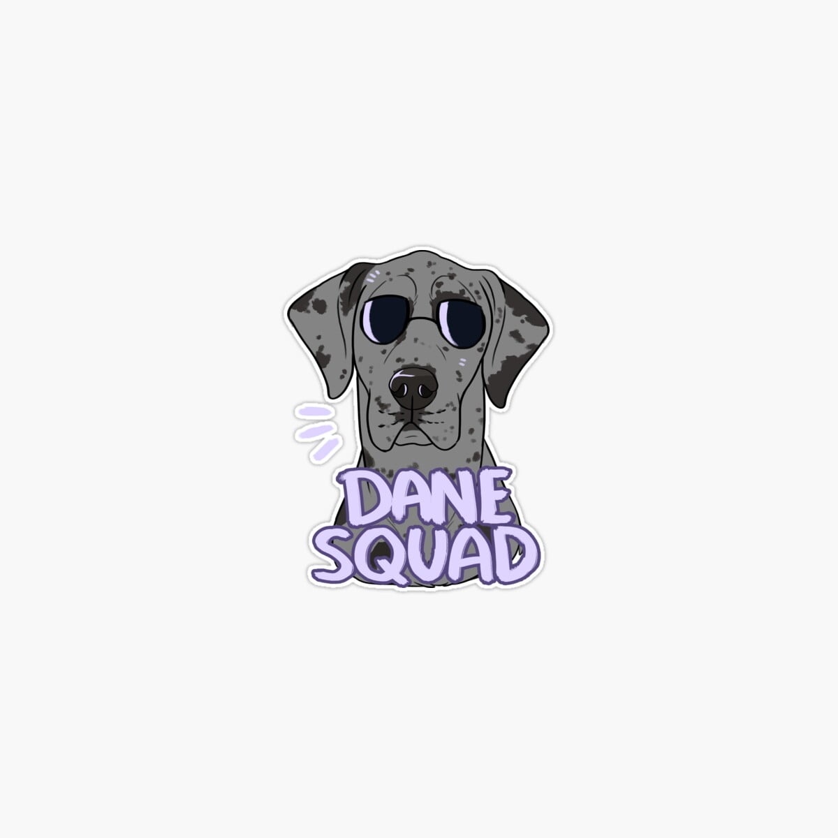 Dane Cook Sticker DOPASTICKER Dane Squad (Merle) Sticker, Phone Sticker Car Stickers ...