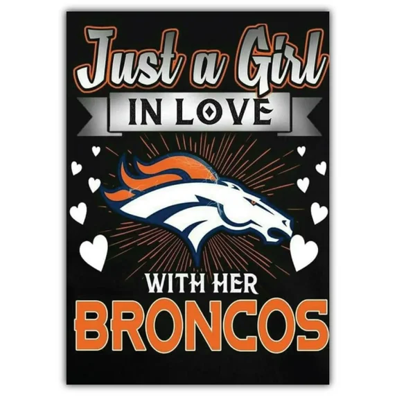 DOPASTICKER Denver Broncos Football Logo Sport Car Sticker Phone Water ...