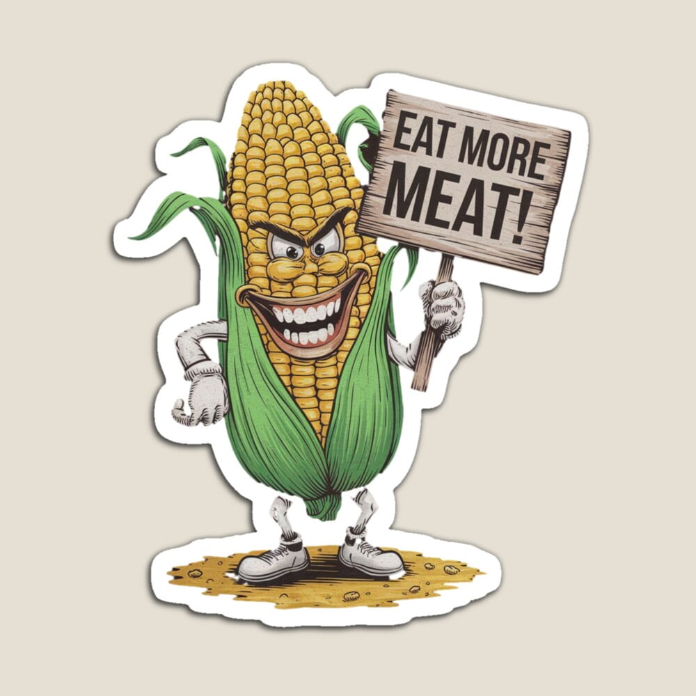 DOPASTICKER Eat More Meat Sticker, 1530 Phone Sticker, Latop Sticker ...