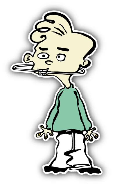 DOPASTICKER Ed, Edd N Eddy Jimmy Cartoon Car Sticker Decal Phone Decal ...