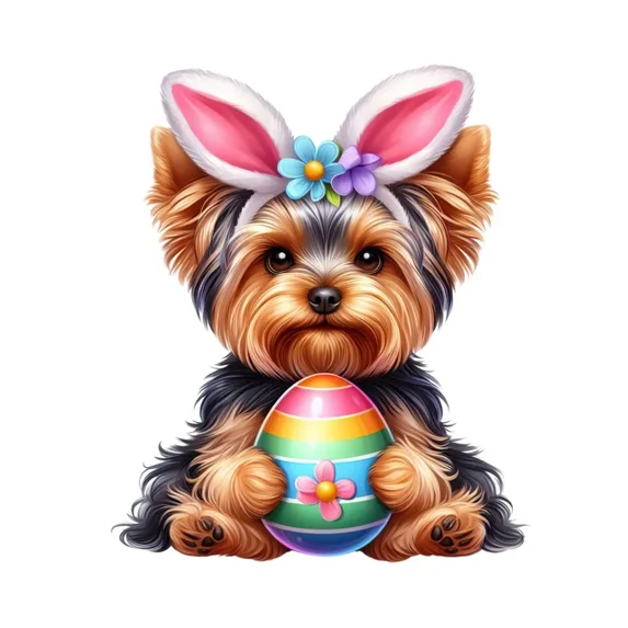 DOPASTICKER Egg Day Dog Car Sticker Tuning Car Rear Window Phone ...