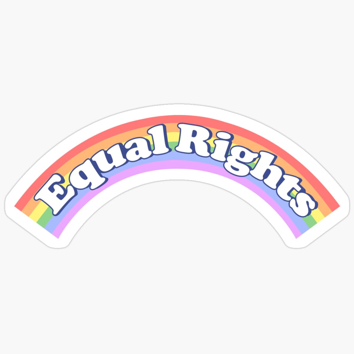 DOPASTICKER Equal Rights Sticker Waterproof Sticker For Water Bottles ...