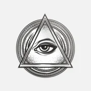 DOPASTICKER Eye Of Providence New World Order Masonic Sticker Decal Phone Decal Water Bottle Stickers, Cars Stickers, Water Bottle Stickers For Kids