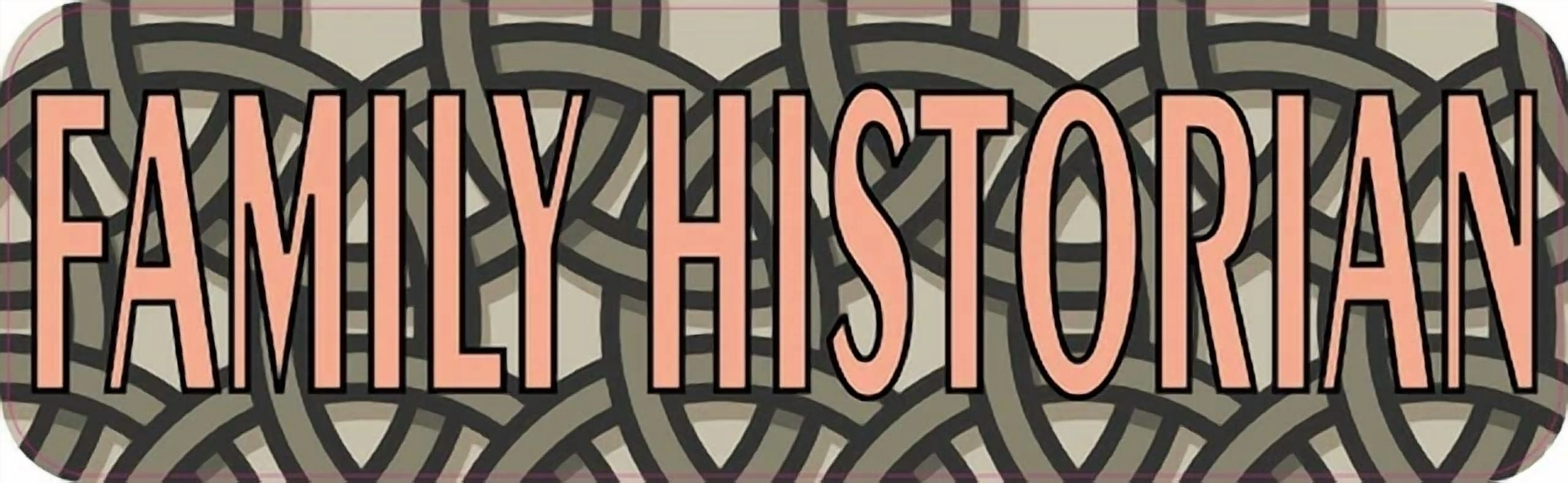 DOPASTICKER Family Historian Sticker Car Sticker Phone Sticker, Latop ...