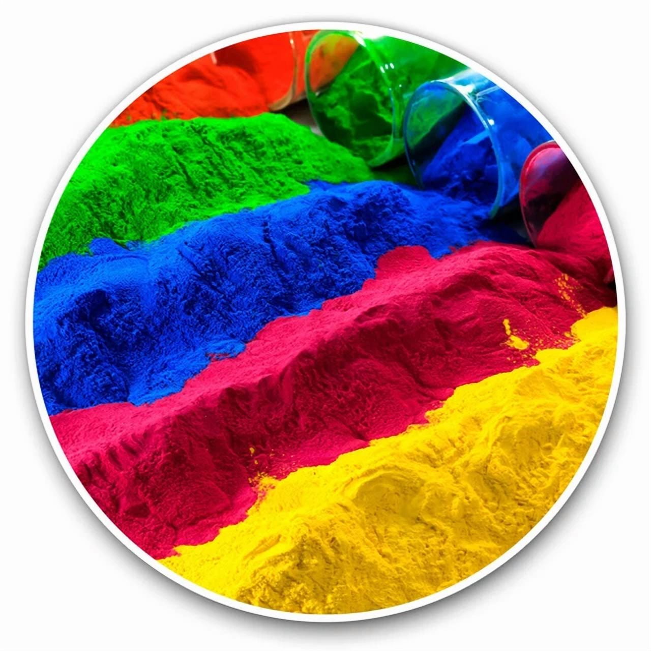 DOPASTICKER Fun Colourful Powders Sand Cool Gift Decorative Laptop ...