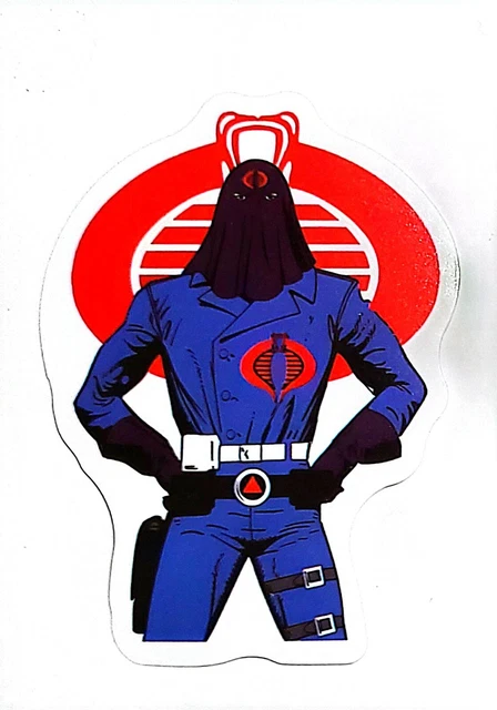 DOPASTICKER G.I. Joe Classified Real American Hero Cobra Commander ...