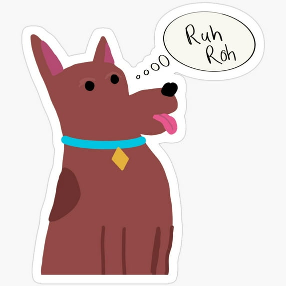 DOPASTICKER Generic Mystery Dog Sticker, Waterproof Decal For Pet ...